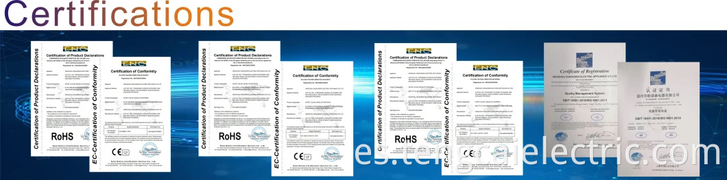 Toma de interruptor de luz de pared eléctrica del Reino Unido 2 GAND 1 WAY